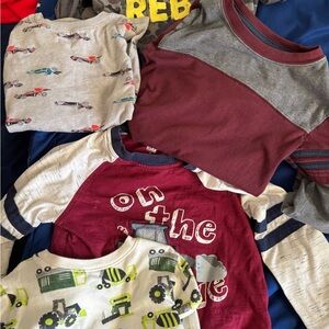 5T boys Long Sleeve Shirts Bundle (5shirts)